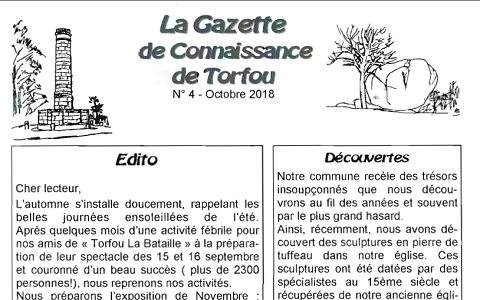 La gazette d'Octobre est parue ...