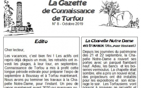 La gazette d'Octobre ...