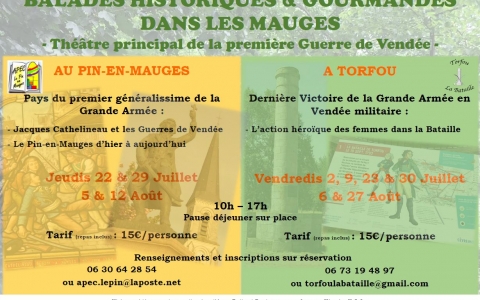 Torfou la bataille : randonnée historique et gourmande