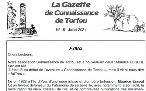 La gazette de Juillet 2021