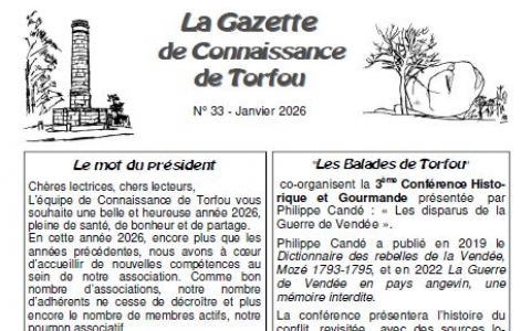 La gazette de Janvier 20026